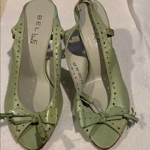 Belle USA Sling-back heels
